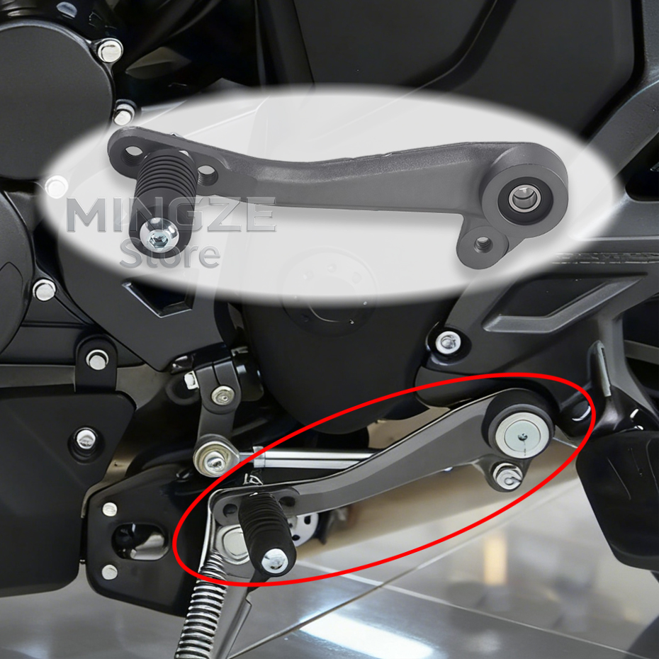Motorcycle Gear Shift Pattern - For Zontes GK350 GK 350 ZT350-R1