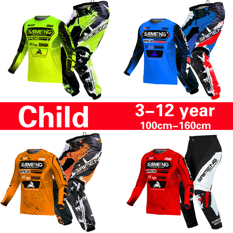 Motorcycle Gear Youth - motocross child set Motorcycle jersey and