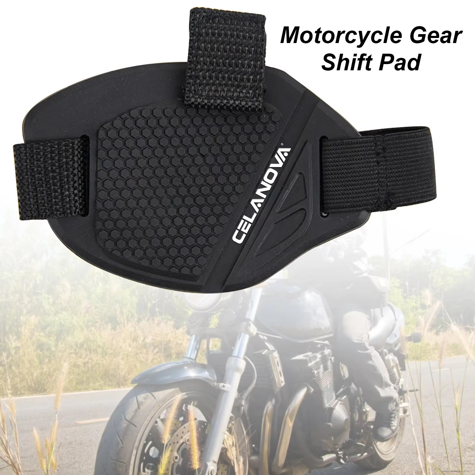 Motorcycle Gear Slipping - Motorcycle Universal Shifter Anti-Slip Pad-Heavy-Duty Rubber
