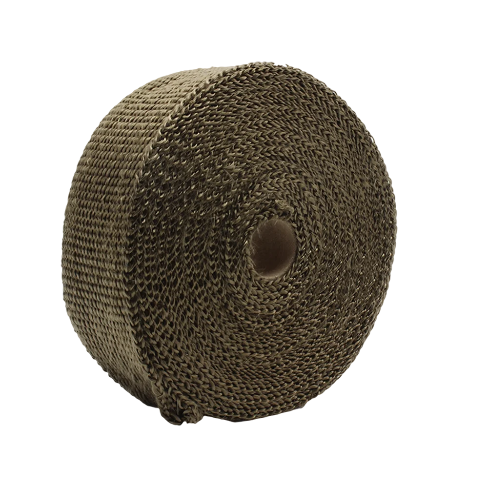Motorcycle Exhaust Thermal Tap - Exhaust Wrap Titanium ulasan dan harga