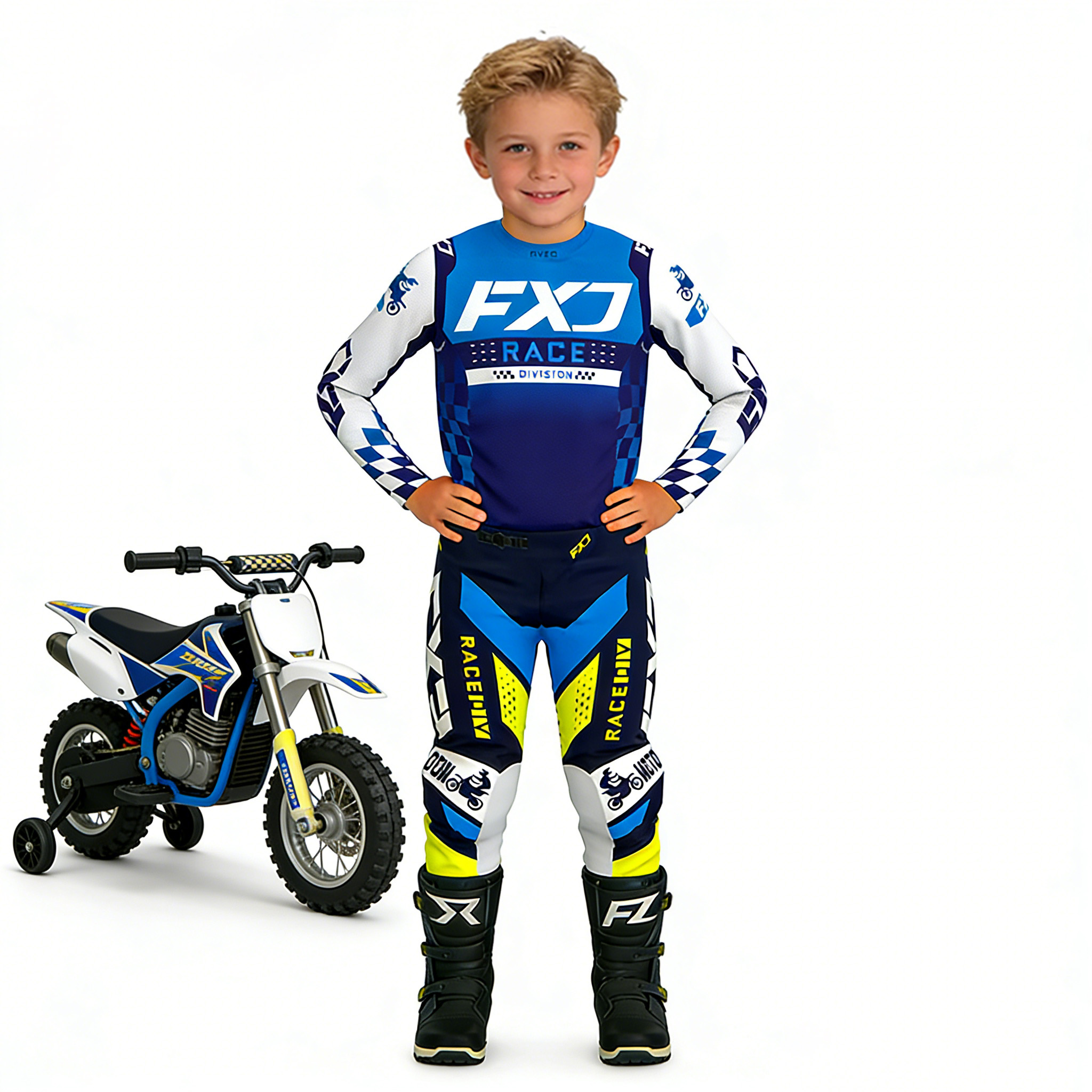 motocross child set Motorcycle - Motorcycle Gear Youth ulasan dan harga