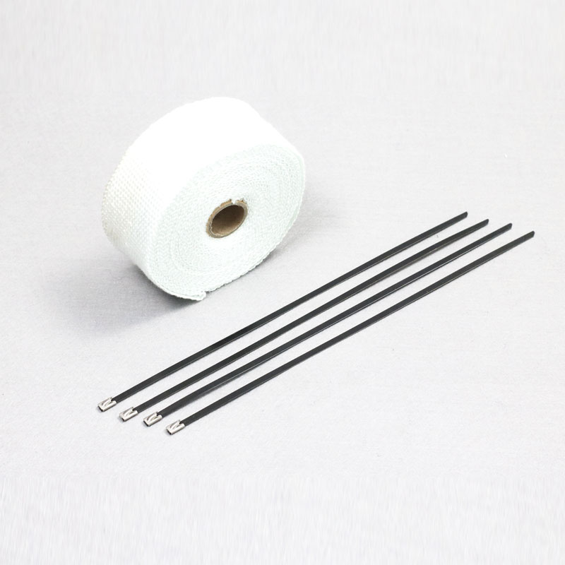 5m 10m Motorcycle Exhaust Pipe - Exhaust Wrap Titanium ulasan dan harga