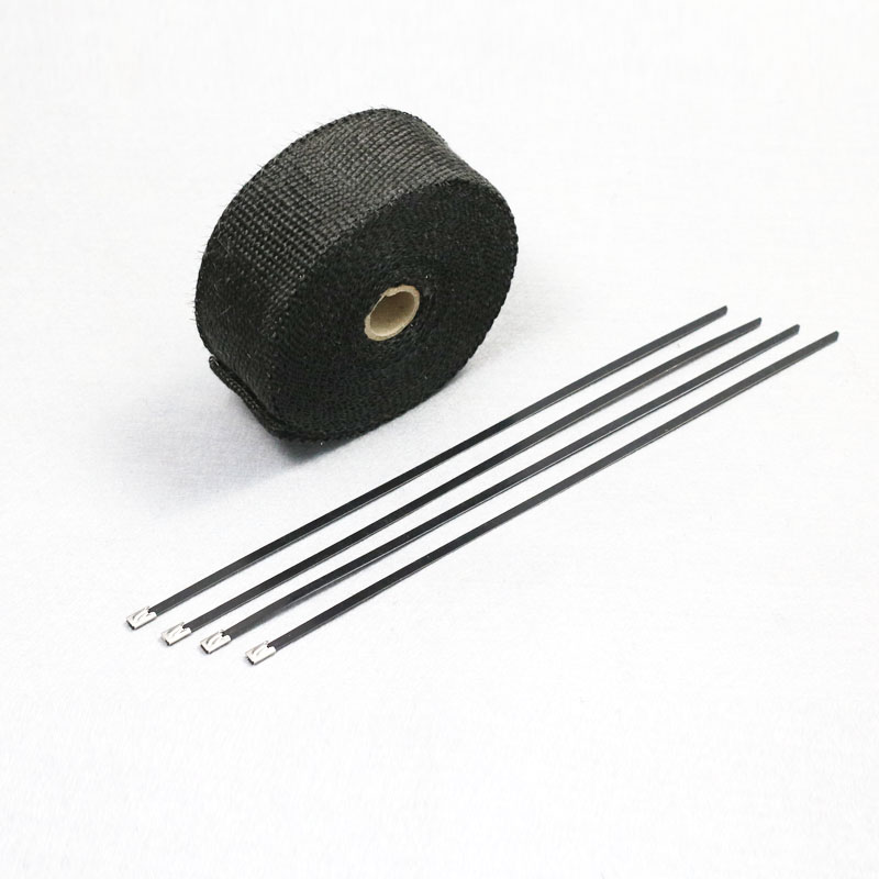 5m 10m Motorcycle Exhaust Pipe - Exhaust Wrap Titanium ulasan dan harga