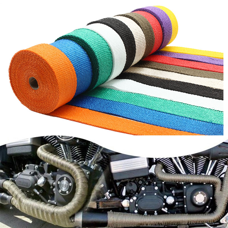 Enduro Motorcycle Muffler Exha - Exhaust Wrap Titanium ulasan dan harga