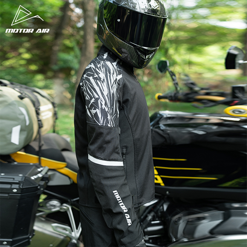 Black&White Motorcycle Jacket  - Motorcycle Gear White ulasan dan harga