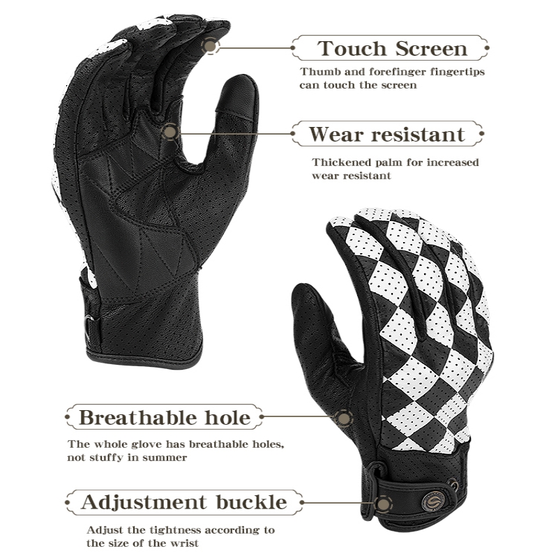 Star Field Knight Black&White  - Motorcycle Gear White ulasan dan harga
