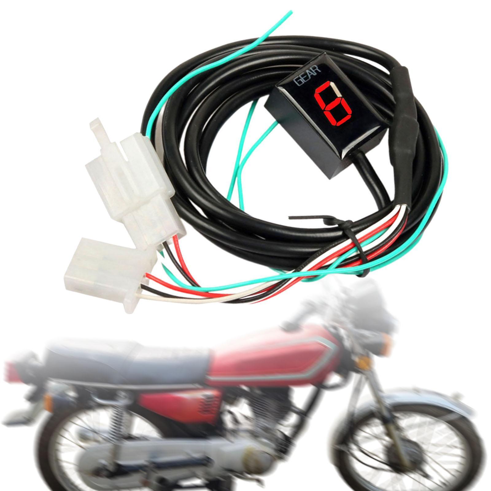 LED Digital Motorcycle Gear In - Motorcycle Gear Indicator Install ulasan dan harga