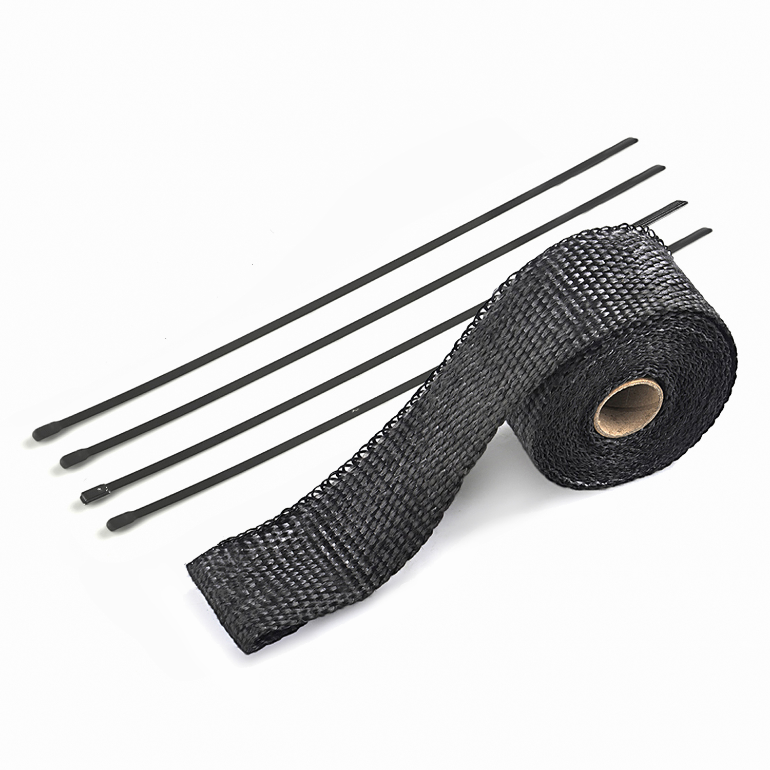 50MM x 5M Black/Titanium Exhau - Exhaust Wrap Titanium ulasan dan harga