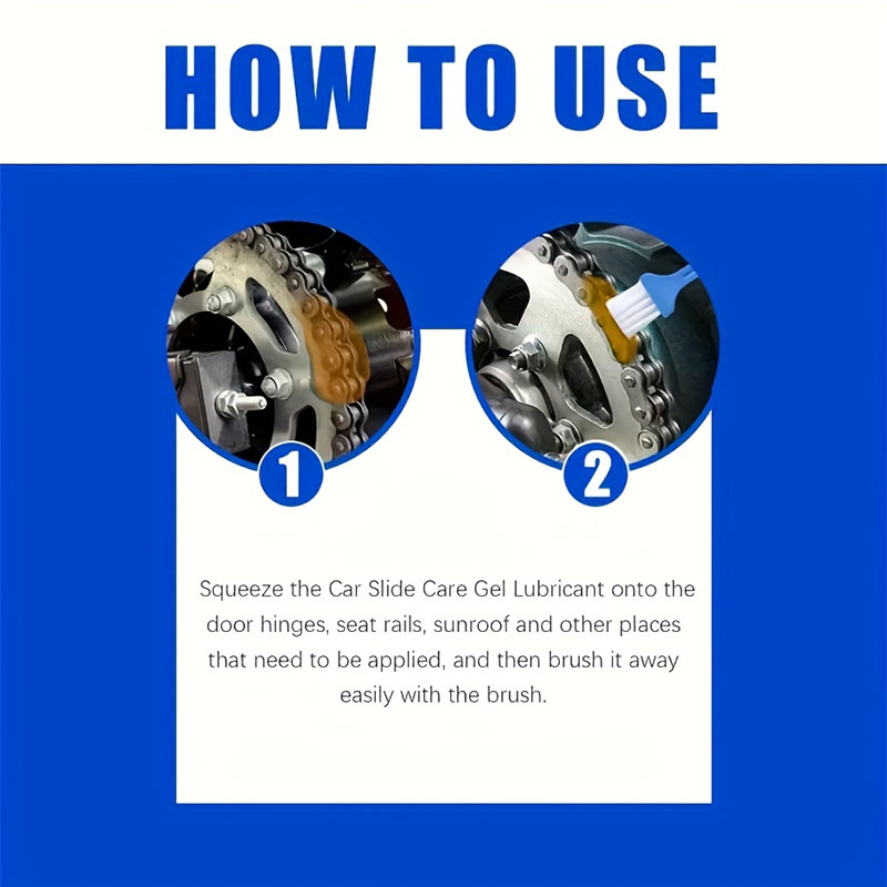 Motorcycle Track Lubricating G - Motorcycle Gear White ulasan dan harga
