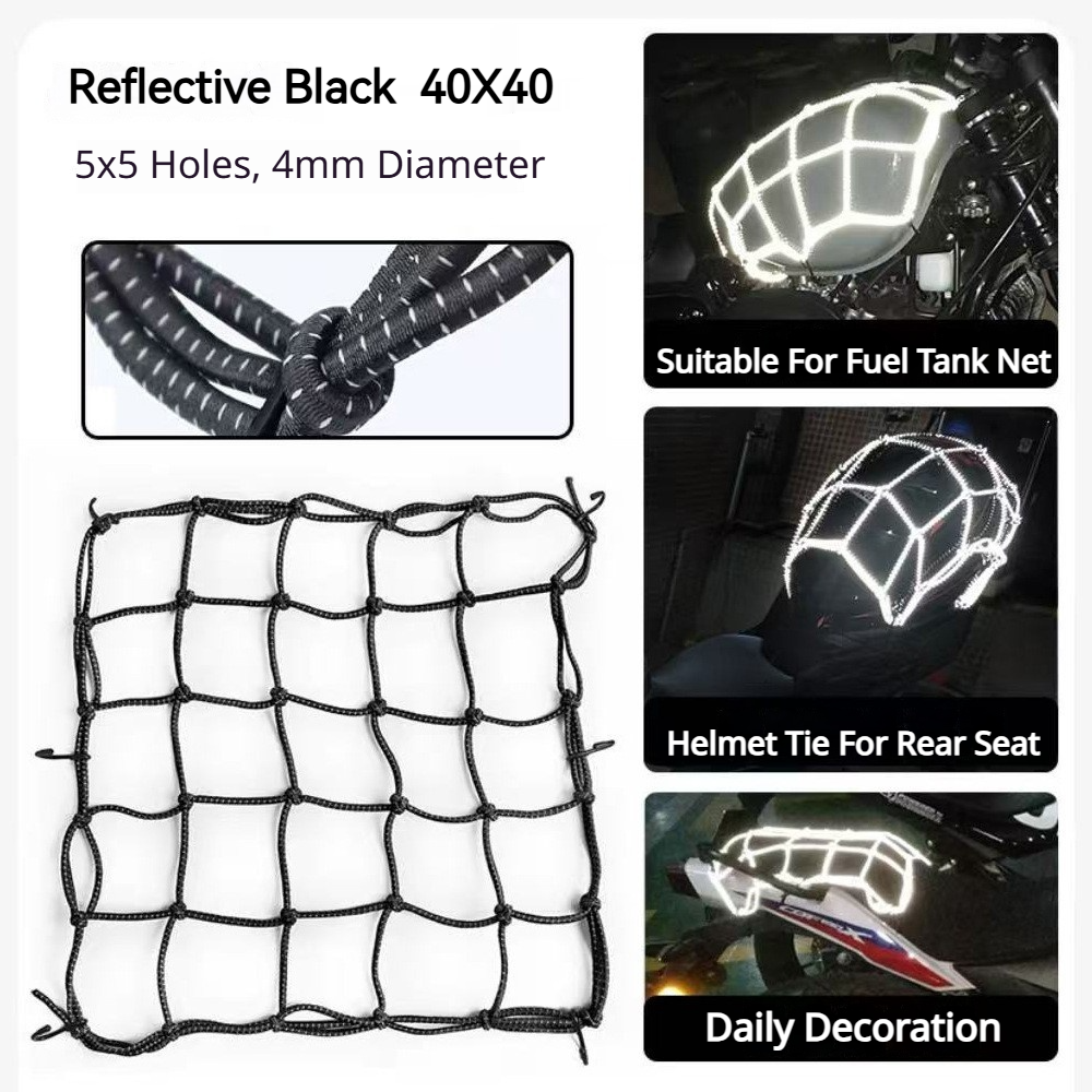 6 Hooks Luggage Net Protective - Motorcycle Gear Brand ulasan dan harga