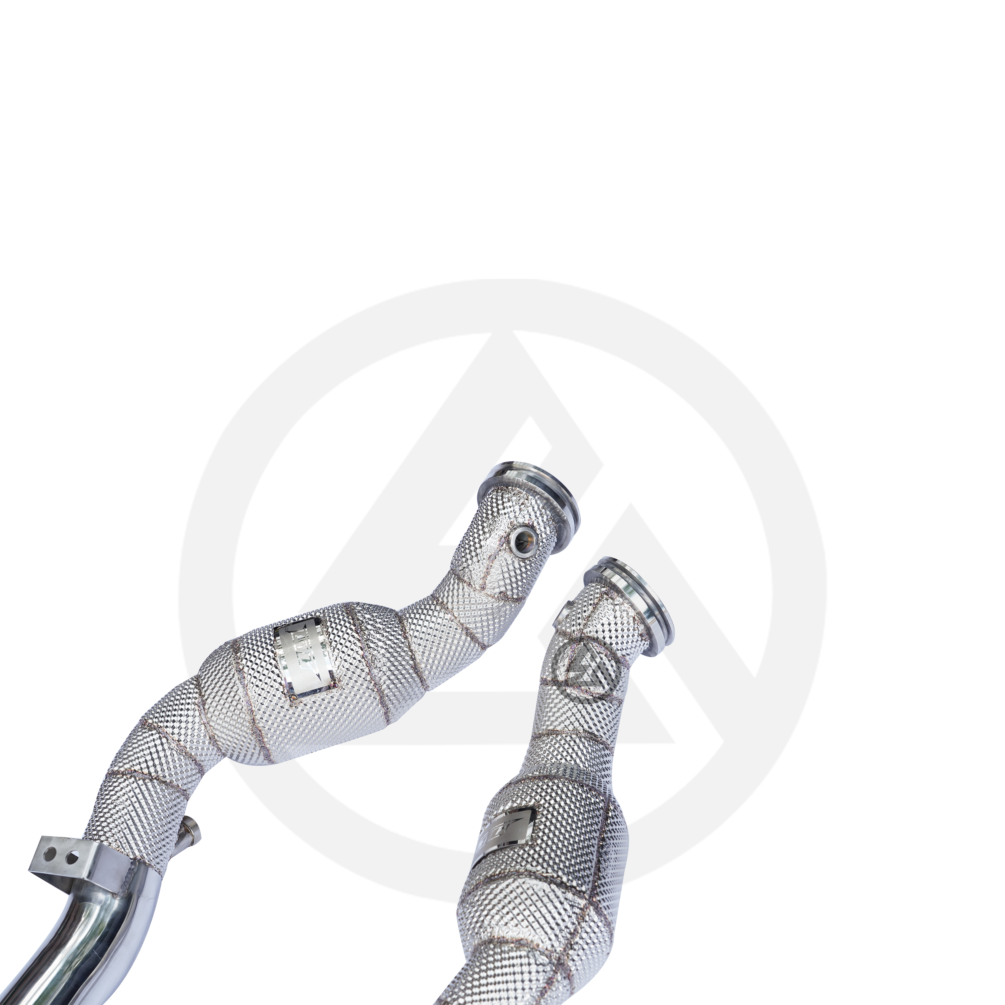 Hot Heat Wrapped Sport Downpip - Exhaust Wrap Titanium ulasan dan harga