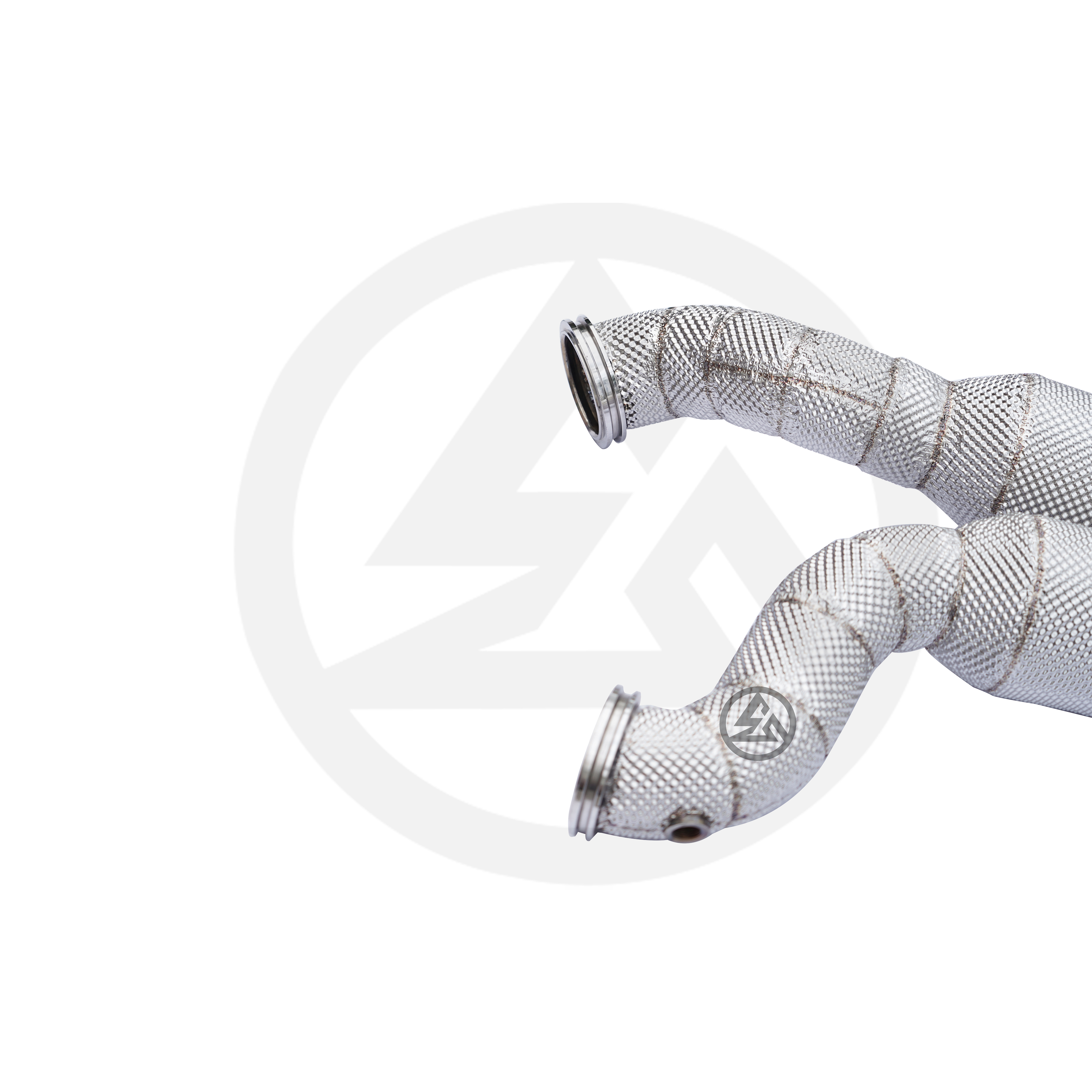 Hot Heat Wrapped Sport Downpip - Exhaust Wrap Titanium ulasan dan harga