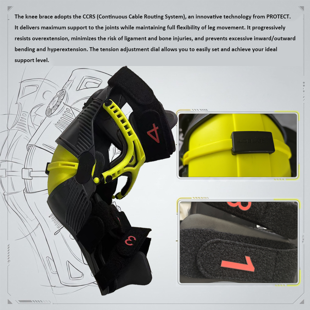 Adjustable Motocross Knee Guar - Motorcycle Gear Slipping ulasan dan harga
