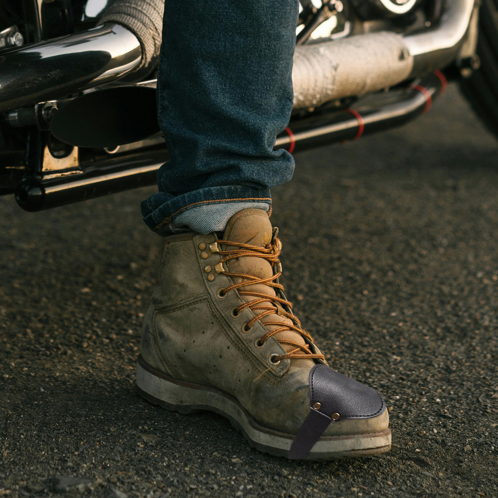 Motorcycle Shifting Foot Cover - Motorcycle Gear Slipping ulasan dan harga