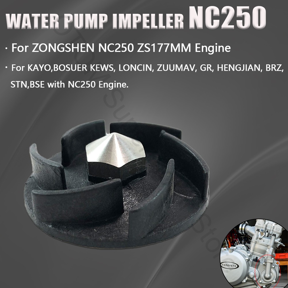 ZS177MM Motorcycle Water Pump  - Motorcycle Gear Brand ulasan dan harga