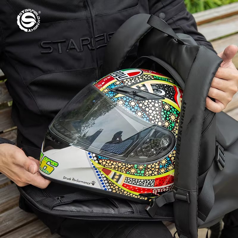 SFK Large Capacity Motorcycle  - Motorcycle Gear White ulasan dan harga