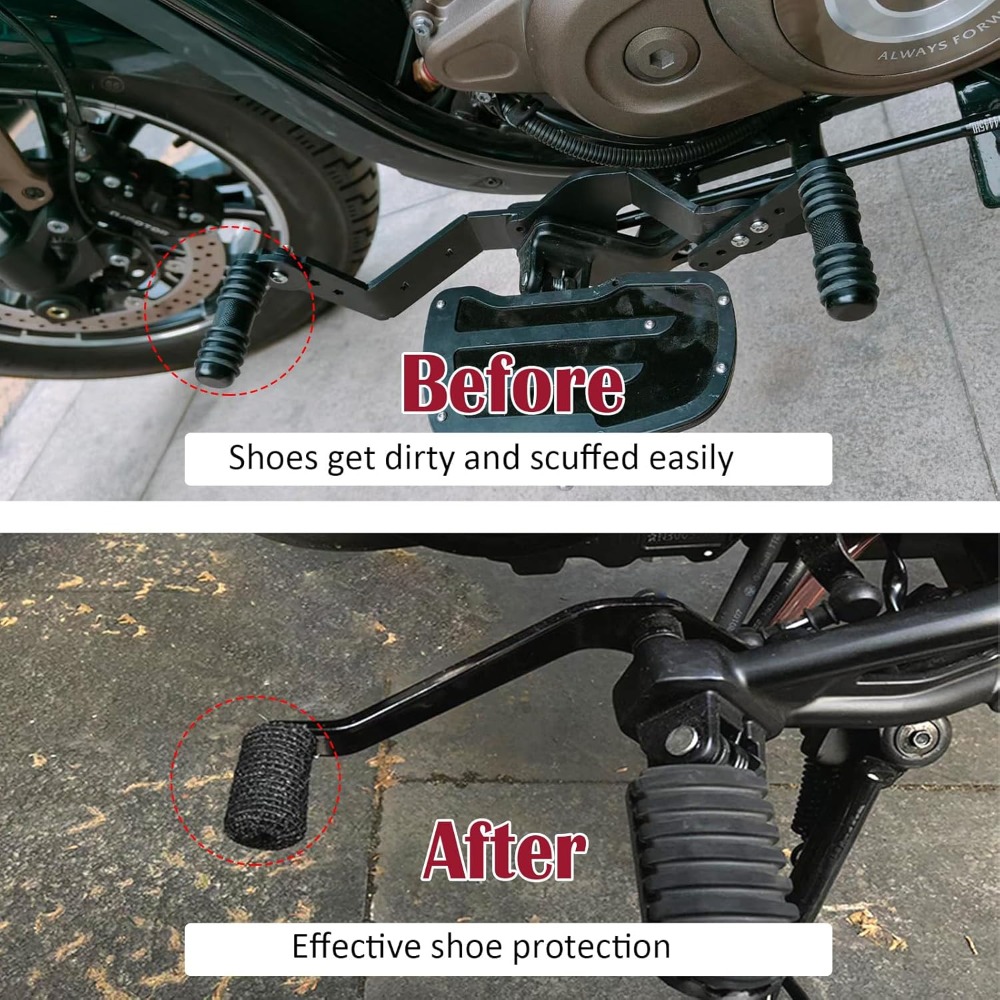 Motorcycle Shifter Shoe Protec - Motorcycle Gear Slipping ulasan dan harga