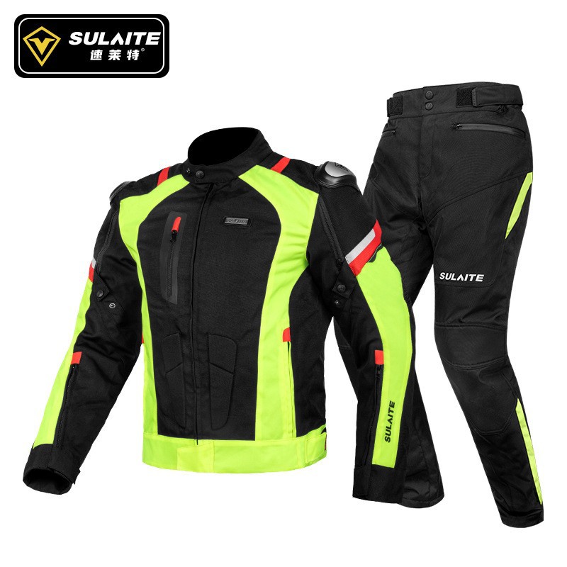 SULAITE Motorcycle Jacket Pant - Motorcycle Gear Full Suit ulasan dan harga