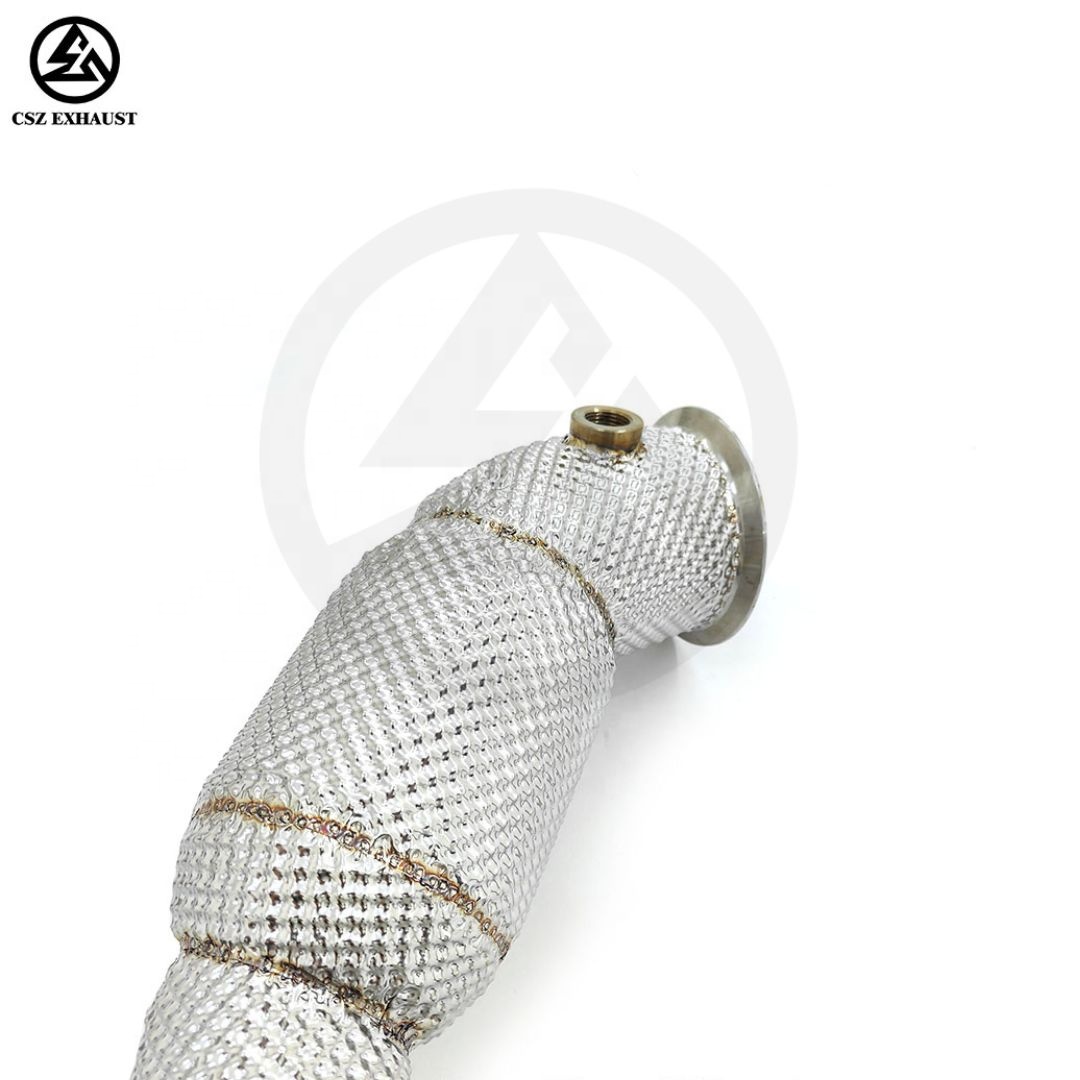 Exhaust Sport Cat Down Pipes f - Exhaust Wrap Titanium ulasan dan harga