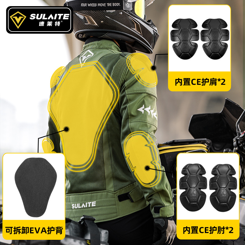 Summer motorcycle riding gear  - Motorcycle Gear Full Suit ulasan dan harga