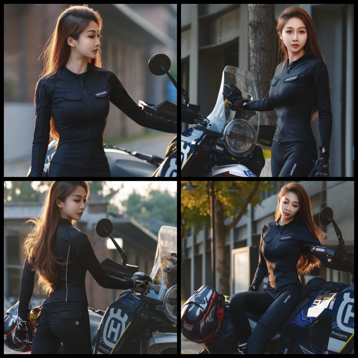 WOSAWE Women Motorcycle Jacket - Motorcycle Gear Full Suit ulasan dan harga