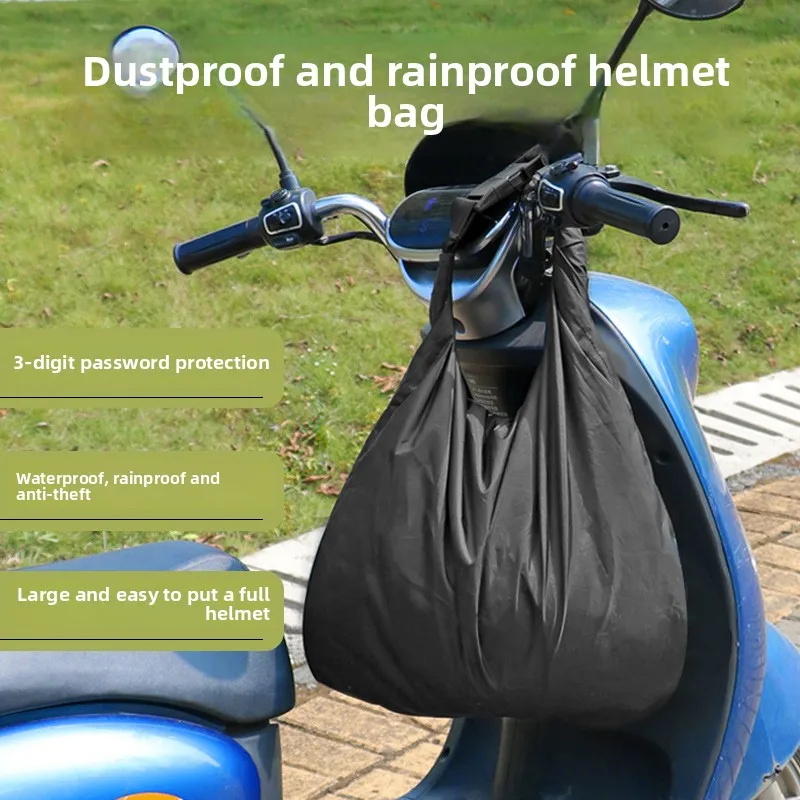 Anti Theft Waterproof Helmet B - Motorcycle Gear Online ulasan dan harga