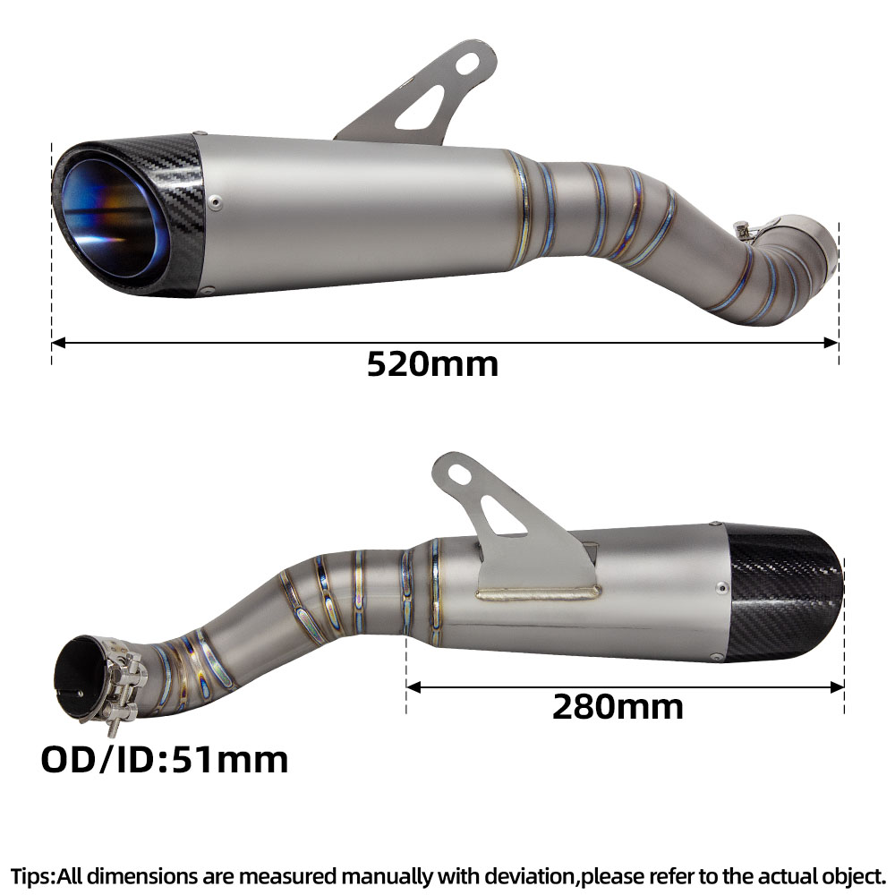 Motorcycle Exhaust Project Tai - Exhaust Wrap Titanium ulasan dan harga